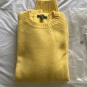 Men’s JCrew 100% Wool Crew Neck Sweater. Size XL.